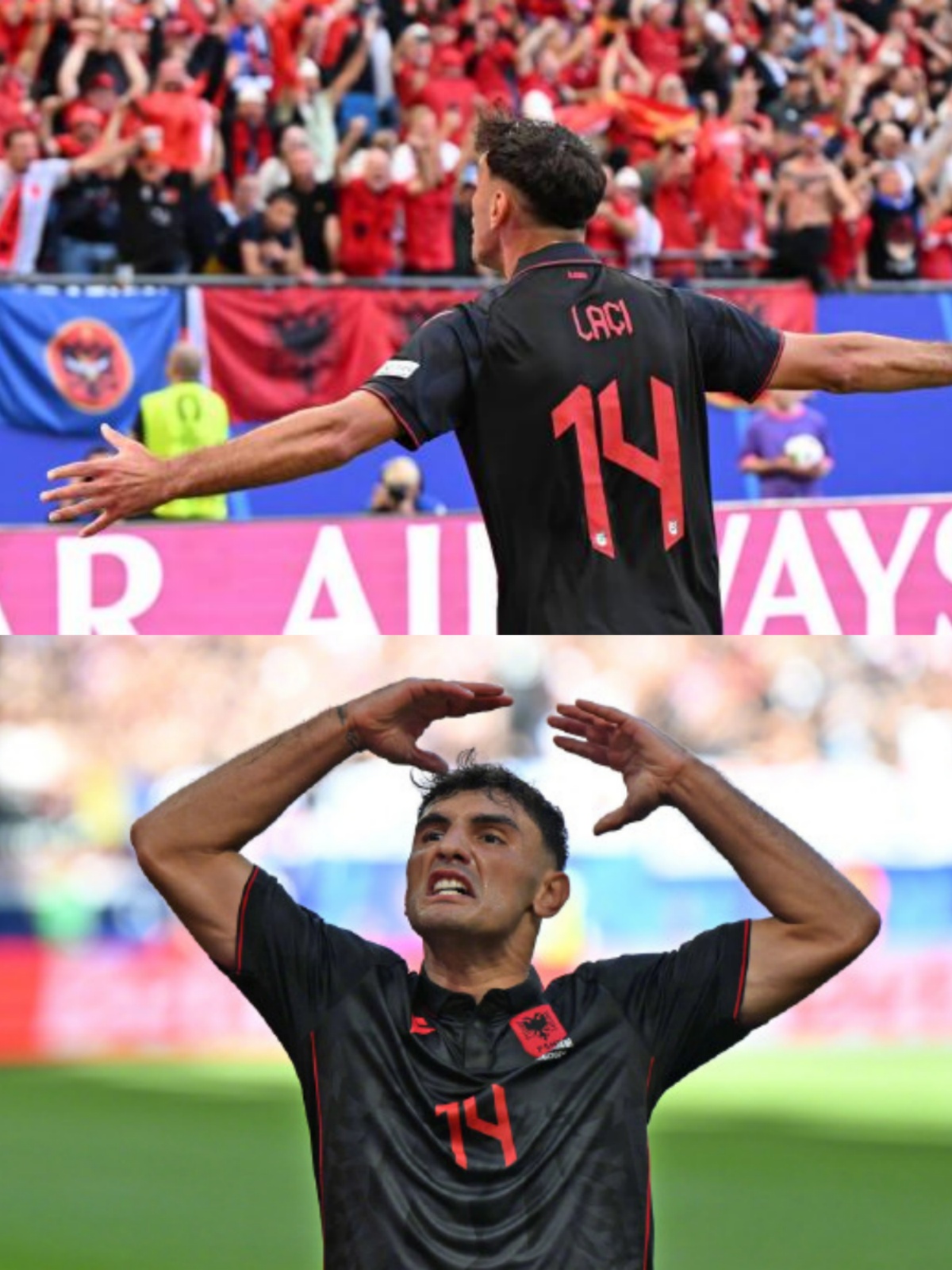 阿尔巴尼亚队战胜对手，未能晋级下一轮