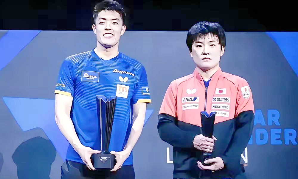 波兰乒乓球队完胜瑞典乒乓球队，张本智和高光表现的简单介绍