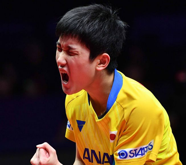 日本队险胜葡萄牙队，张继科刷新纪录的简单介绍